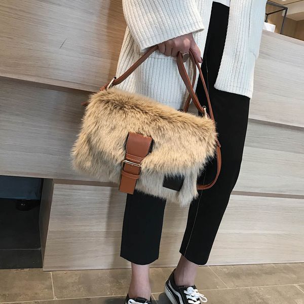 

горячие продажи новые зима crossbodybag женщины сумки роскошные женщины сумки кошелек дизайнерский бренд дамы искусственного меха плеча сумк