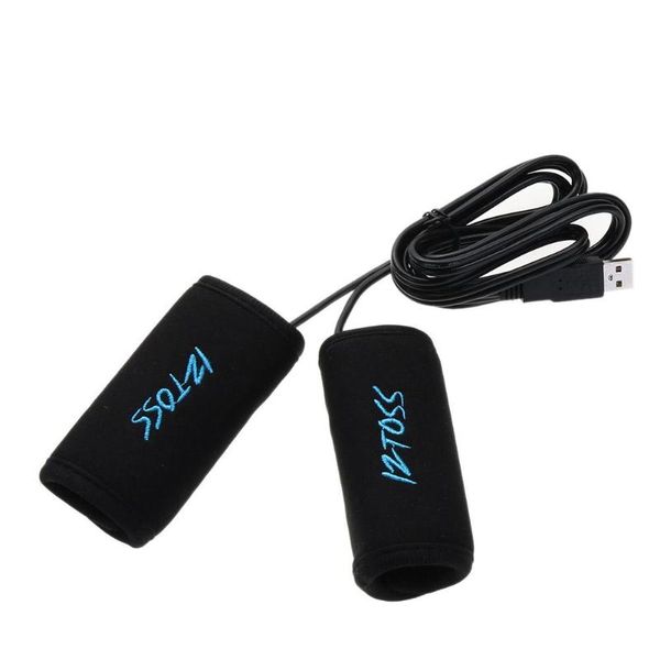 

1 pair 7/8 inch motorcycle heated grips usb electric bicycle motorcross handle handlebar warmer removable grips new