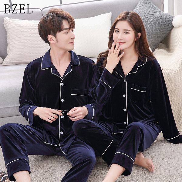 

bzel lovers' clothes sleepwear cotton sleepwear look pijama mujer his-and-hers clothes pyjamas women couple sleep lounge, Black;brown