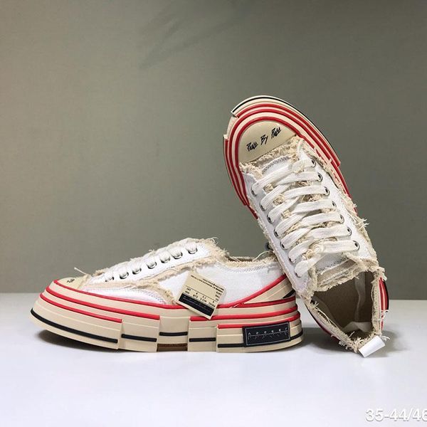 

luxury xvessel g.o.p. lows canvas shoes mens women fashion designer vessel tripe s piece by piece speed casual shoes z70, Black