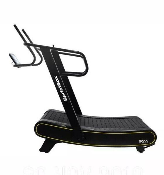 

brand new curve runner - non-motorised treadmill. sprint box curve treadmill