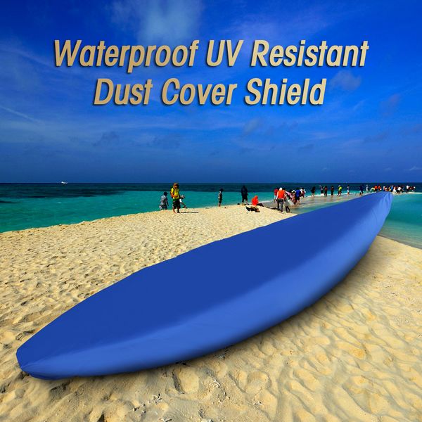 

professional universal kayak cover canoe boat waterproof uv resistant dust storage cover shield water sports boat