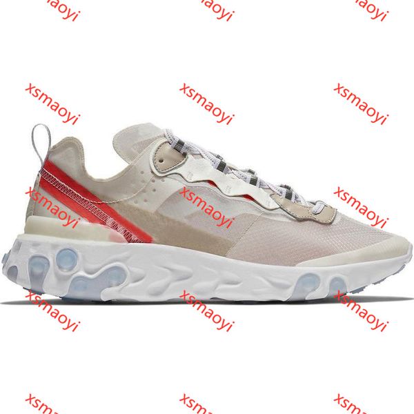 

nike 87 мужчины женщины тренер мужчины женщины дизайнер кроссовки zapatos 2020 react element 87 55 кроссовки hococal для мужчин женщин пакет, Black