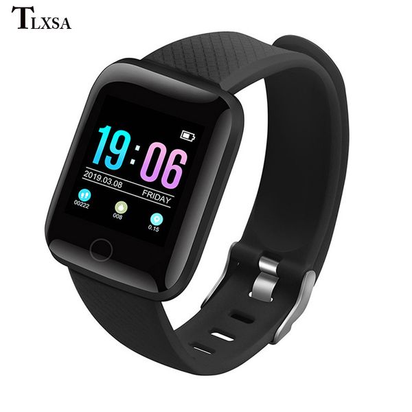 

children's watches smart watch hr pedometer fitness tracker kids sport watch boys girls smartwatch heart rate monitor wristwatch, Slivery;brown
