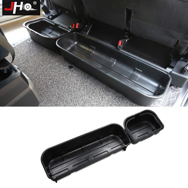 

jho 4-door pickup storage organizer accessories rear row underseat storage box for 2017-2019 f150 raptor 2018