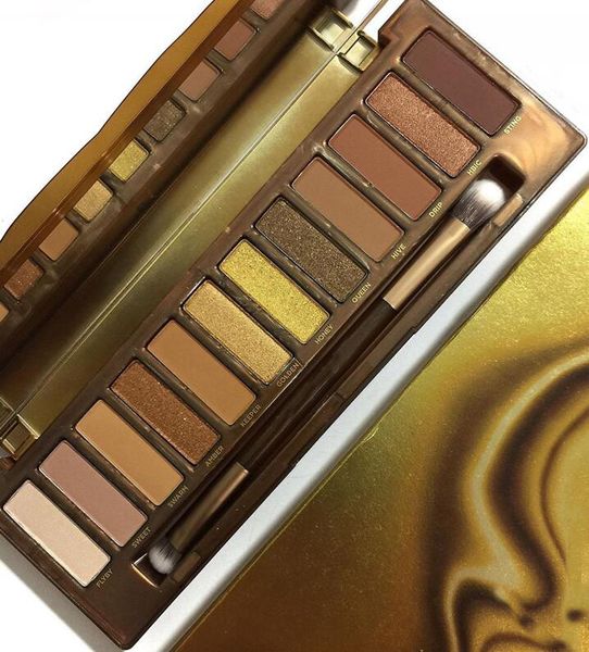 

2019 новая Косметика Eyeshadow Palette 12 цветов Тени Maquillage ню палитру 2019 пк мед палитры высо