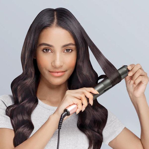 

2 in1 hair straightener iron double purpose ceramic straightening corrugated curling iron styling tools hair curler