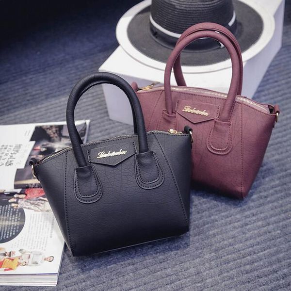 

мода новые сумки высокого качества pu кожа женская сумка корея mini улыбка лица пакет женщин плечо сумка взрыв трещины