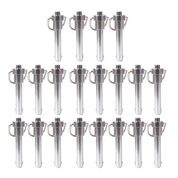 

20x quick release pin with lanyard to avoid losses corrosion and rust resistance 20mm