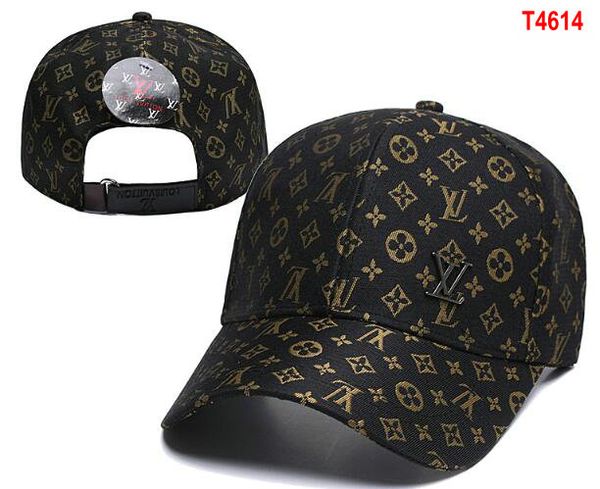 

лучшие продажи роскошные l v uitton дизайнер cap snapback бейсболки досуг регулируемые snapbacks шляпы casquette открытый гольф спорт папа ш, Black;white