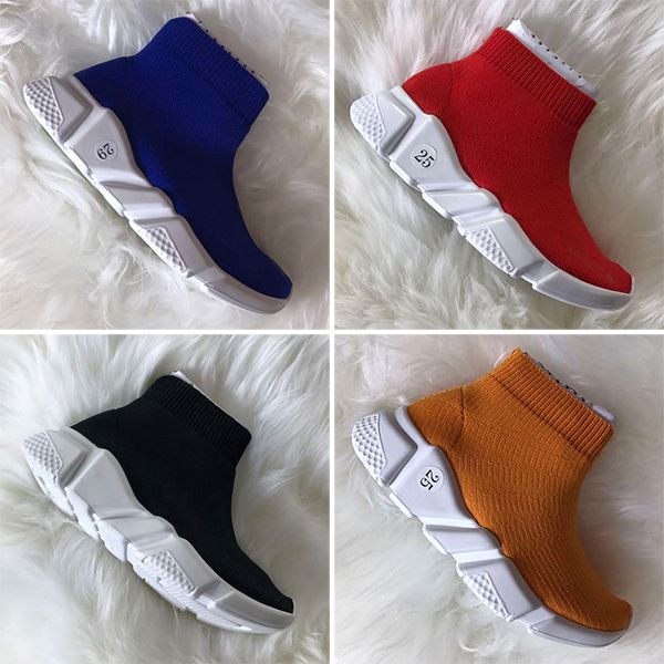 

With Box Kids Speed Runner Sock Shoes for Boys Socks Shoes Womens Designer Boots Child Trainers Brand Runners Sneakers Running Chaussures