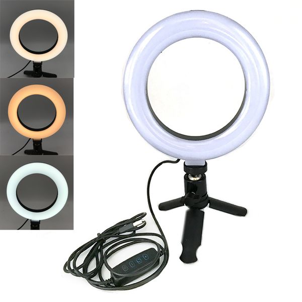 

dimmable led studio camera ring light pgraphic led selfie ring light 16cm/26cm fill light for makeup video live studio
