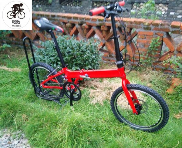 

kalosse mountain bike hydraulic brakes 14/16/18/20 speed kids folding frame v brakes children bike 20 inch