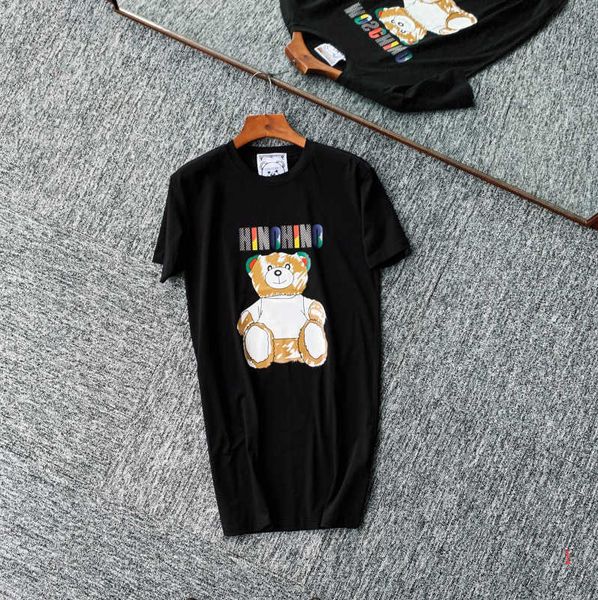 

20s brand summer dresses for women new shirt dresses with letter printed tee dresses 2 colors size -2xl yf204112, Black;pink