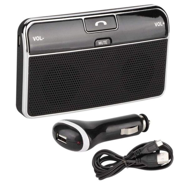 

balight wireless bluetooth handsspeaker phone mp3 car kit sun visor clip drive