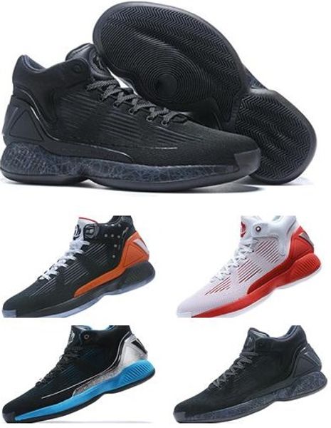 

men's rose 10 derrick white black red men basketball shoes men's derick x black basketball sneakers shoes trainers athletic traini, White;red