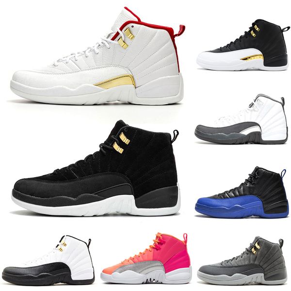 

dark grey reverse taxi 12 12s men basketball shoes game royal punch playoffs ovo the master wings mens trainers sports sneaker