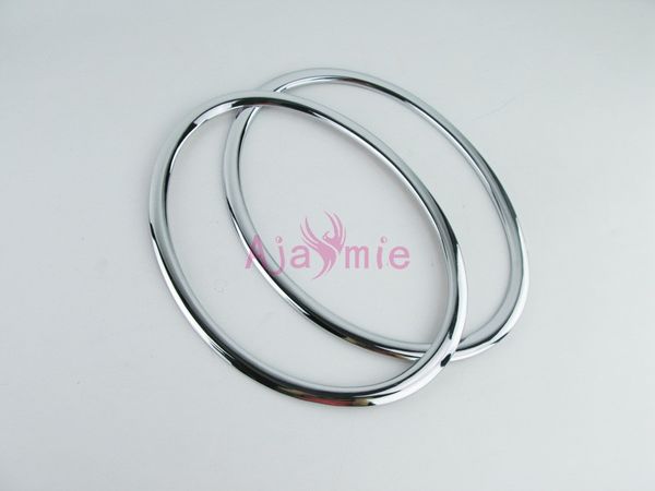 

for nissan juke 2011 2012 2013 headlight cover lamp overlay trim abs 2pcs chrome detector car styling accessories