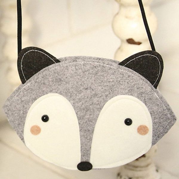 

kids girls shoulder bag hand purse childrens school messenger bags for gift drop shipping, White