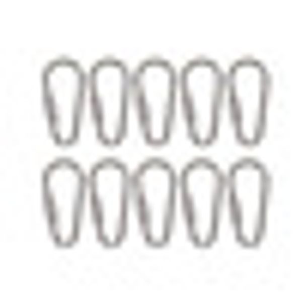 

10x carabiner d small camping locking screw-type marine links carabiner keyring