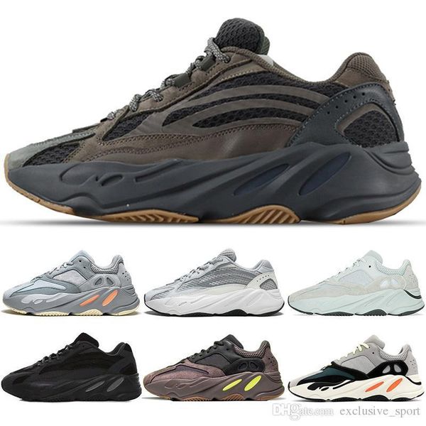 

2019 wave runner 700 v2 mens running shoes geode static mauve salt inertia black white 700s men women designer sports sneakers size 36-45