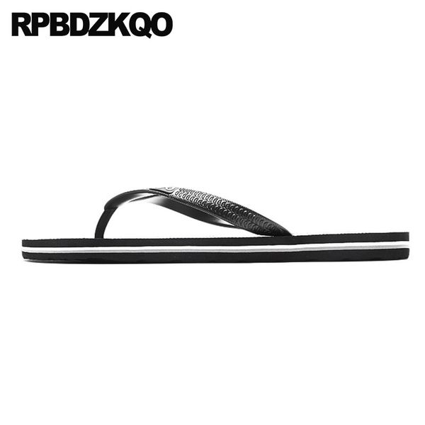 

slides fashion large size sandals flip flop 46 slippers sport leather designer shoes men black 45 big summer native