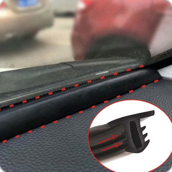

1.6m rubber soundproof dustproof sealing strip for auto car dashboard windshield bx