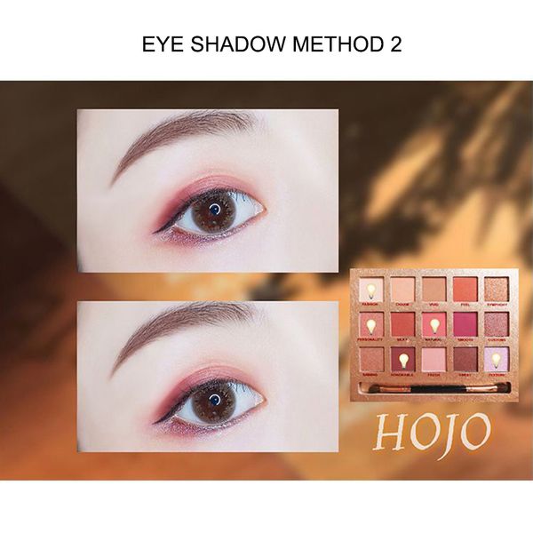 

new glitter matte eyeshadow palette 15 colors eye shadow waterproof eye shadow palette cosmetics wsh99