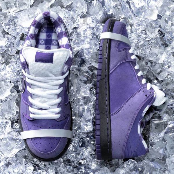 

concepts x sb dunk low pro qs cnpts running shoes mens fashion purple lobster designer sneakers with box