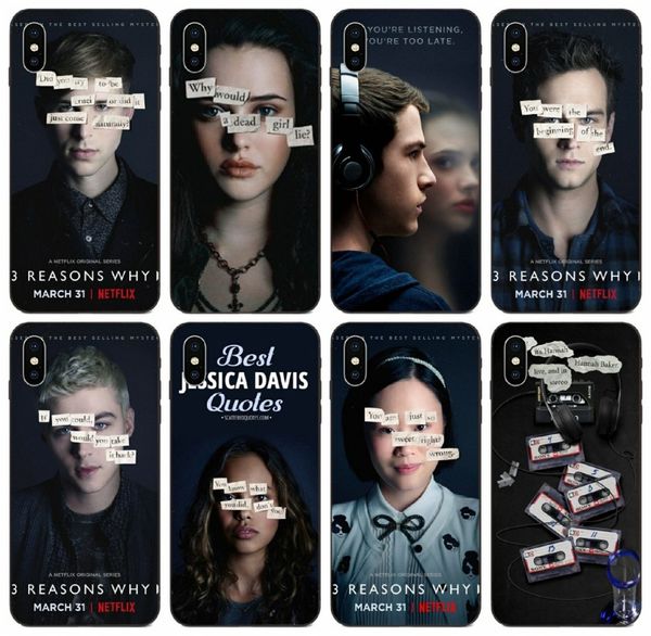 

tongtrade] thirteen 13 reasons why case for iphone 11 pro max x xs 6s 5s 5c 5 samsung a30 a40 a50 huawei p20 p30 lite sony xperia z5 case