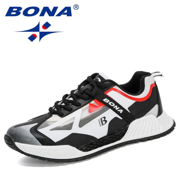 

bona 2020 new designers popular sneakers men running shoes large size comfortable sports men's shoes jogging casual man