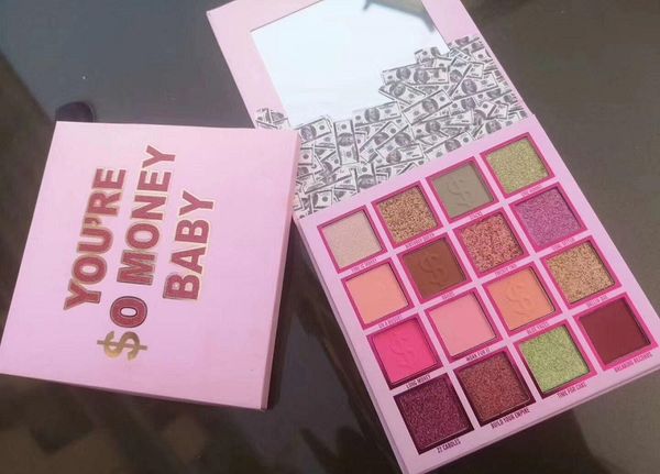 

in stock eyeshadow palette eye makeup 16 colors money baby eye shadow palette high quality