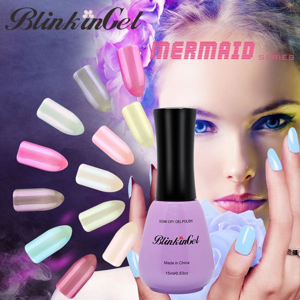 

blinkingel 15ml shell lacquer nail lacquer polish set magnetic nail polish glow in the dark mermaid mirror ordinary