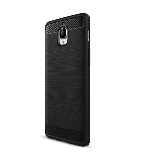 Capa de telefone macio de acabamento escovado para OnePlus 3 / 3T