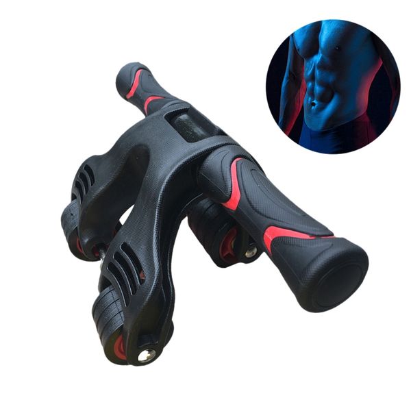 

folding abdominal muscle wheel roller wheel foldable home gym roller for core training and workout with knee pad