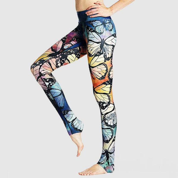 

women sport pants high waist fitness leggings running gym scrunch trousers, Black;white