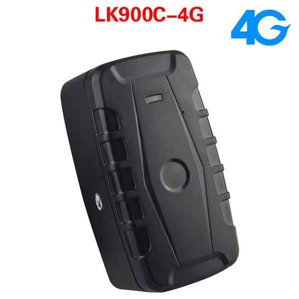 

lk900c-4g car gps tracker real time vehicle locator with powerful magnet 20000mah battery standby time 240days waterproof ip67