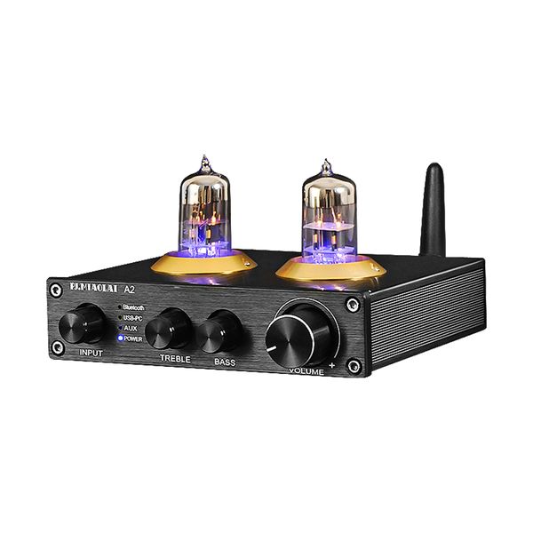 

mini amplificador hifi stereo audio bluetooth 5.0 pre amplifier tube preamplifier usb 6n3 bile tube preamp diy home theater amp
