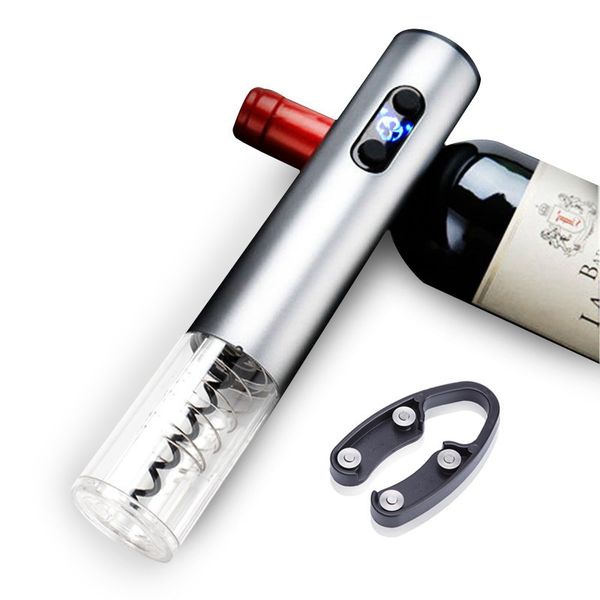 Aparelho automático de garrafa de vinho Abridor Multi cor elétrica abridor de vinho de alumínio liga automática de saca-rolhas automáticas ferramentas de cozinha para presente hha812