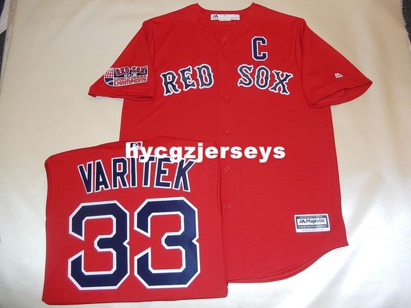 

дешевые бейсбол br #33 jason varitek 2007 верхняя рубашка сшитый джерси красный мужские сшитые трикотажные изделия большой и высокий размер, Black;blue