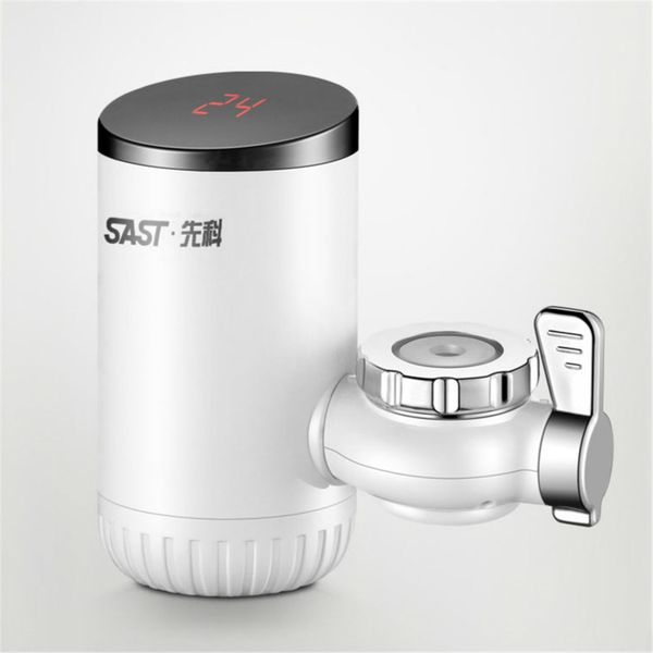 

3000w электрический проточный горячая водонагреватель кран 3s для мгновенного нагрева цифровой дисплей ванная кухня отопление tap ipx4 водон