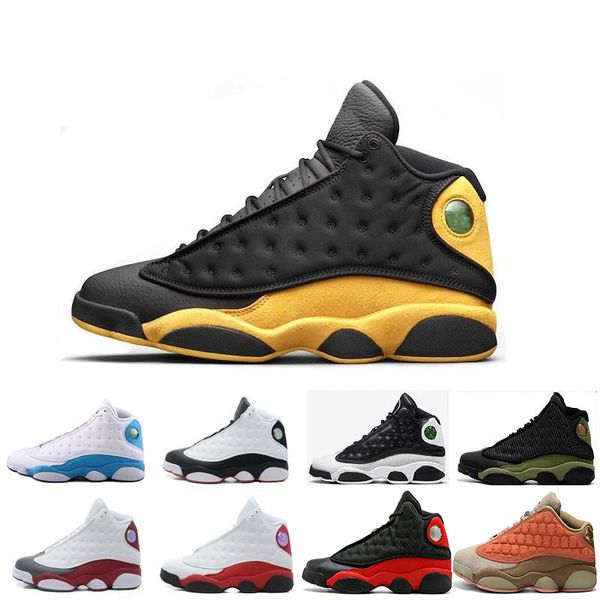 

wholesale trainers 13 13s xiii mens women sports basketball shoes new red bred he got game black dmp flints j13 sneakers