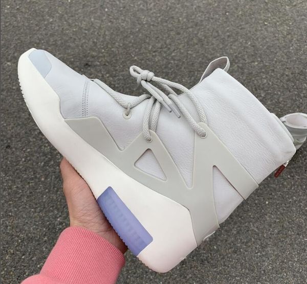

basketball shoes men athletic fear of god 1 light bone ar4237-002