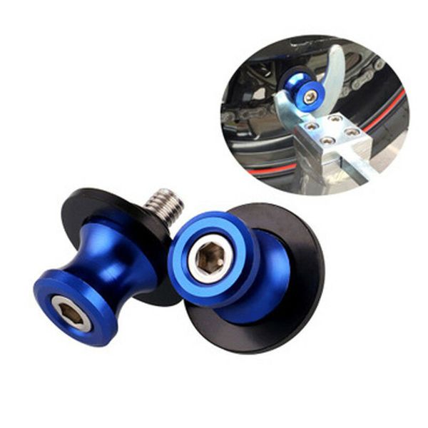 

2pcs motorbike cnc swing arm spools slider for gsxr600 750 1000 gsx1300r
