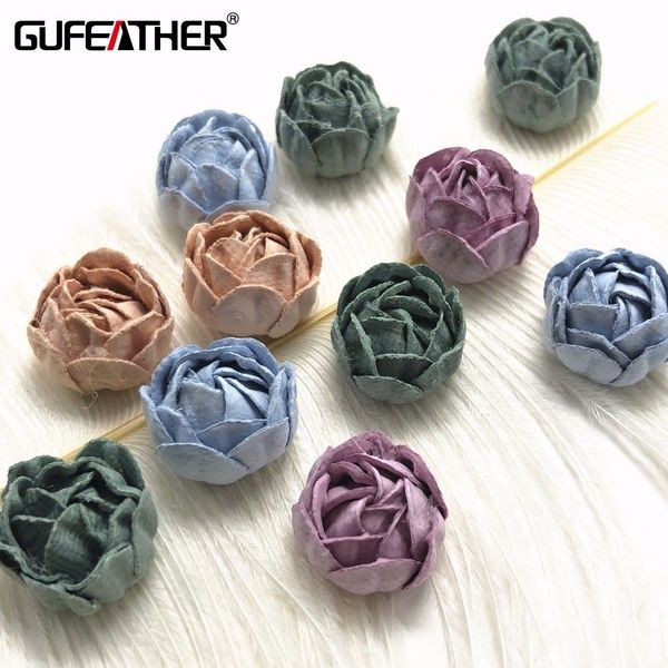 

gufeather f29/1.5cm/jewelry accessories/fabric flowers/jewelry making/flowers pendant/diy making/earrings accessories/10pcs/bag