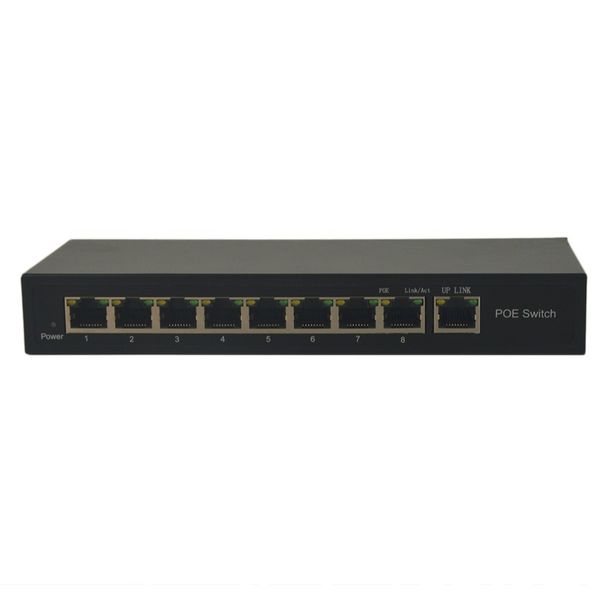 Switch BV-Tech 10 Port PoE//PoE – 96W 8 PoE+ Ports2 Gigabit Ethernet Uplink