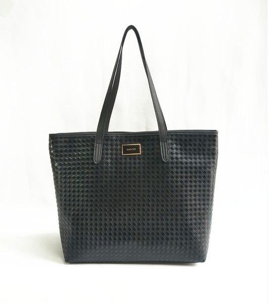 

new style women's bag hand-woven tote bag hand ultra large capacity zipper women's