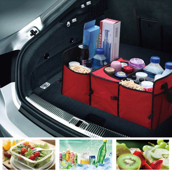 

2019 new universal car trunk storage organizer bag auto stowing tidying accessories compartment container box trash tool