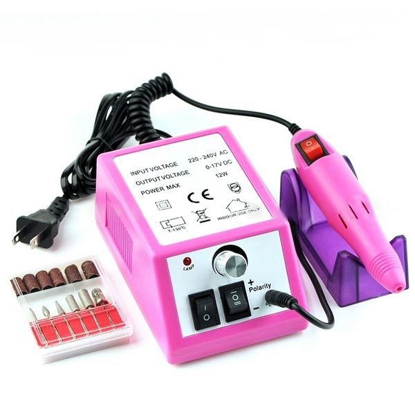 

20000 rpm nail drill machine electric manicure pedicure polisher for removing acrylic gel nail drill tool kit