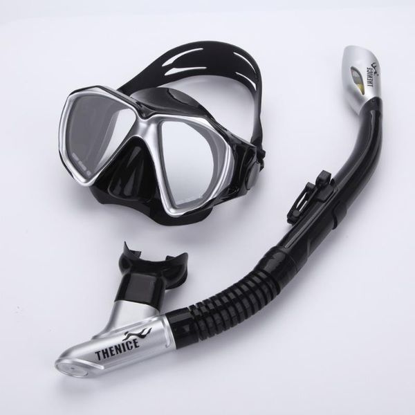 

waterproof anti-fog snorkel goggles diving mask snorkeling equipment glasses professional swimming silicone scuba
